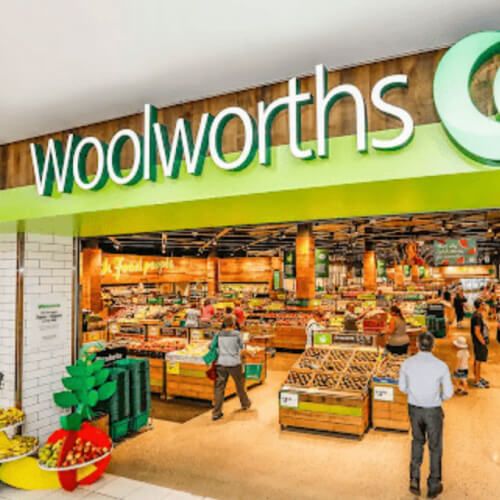 Woolworths shopping centre