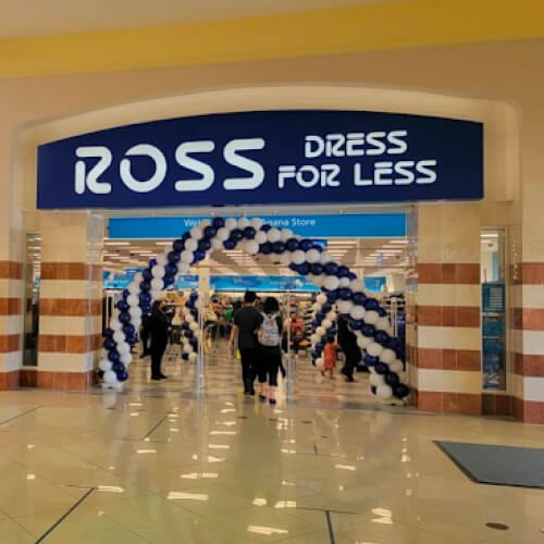 Diverse group of seniors exploring different departments at Ross Dress for Less
