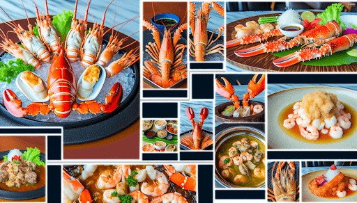 Delicious seafood dishes at Red Lobster