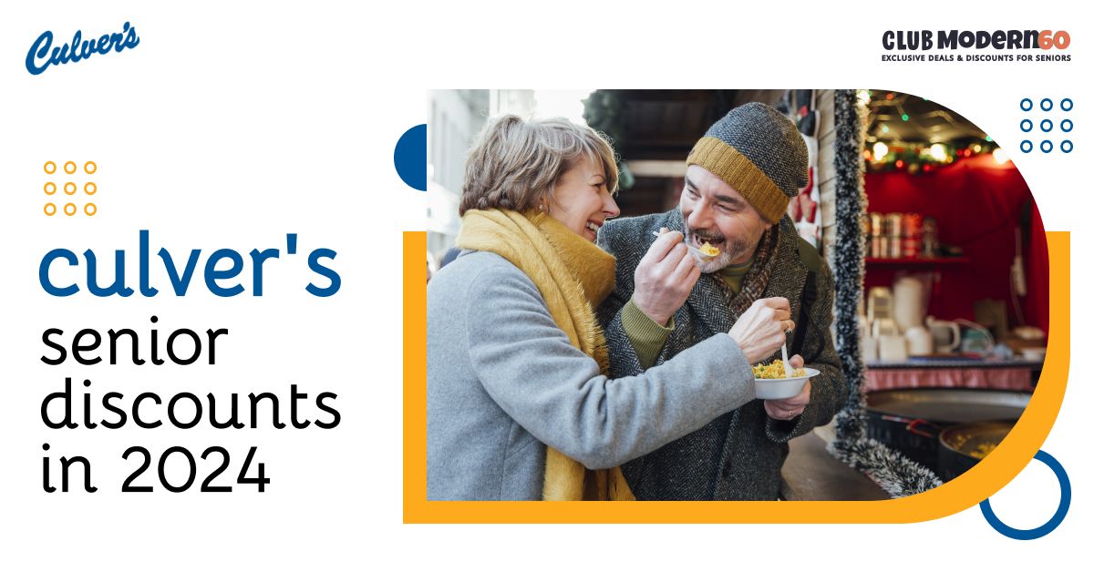 Culver's Senior Discounts in 2025 Club Modern60