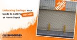 Unlocking Savings: Your Guide to Getting 20% Off at Home Depot
